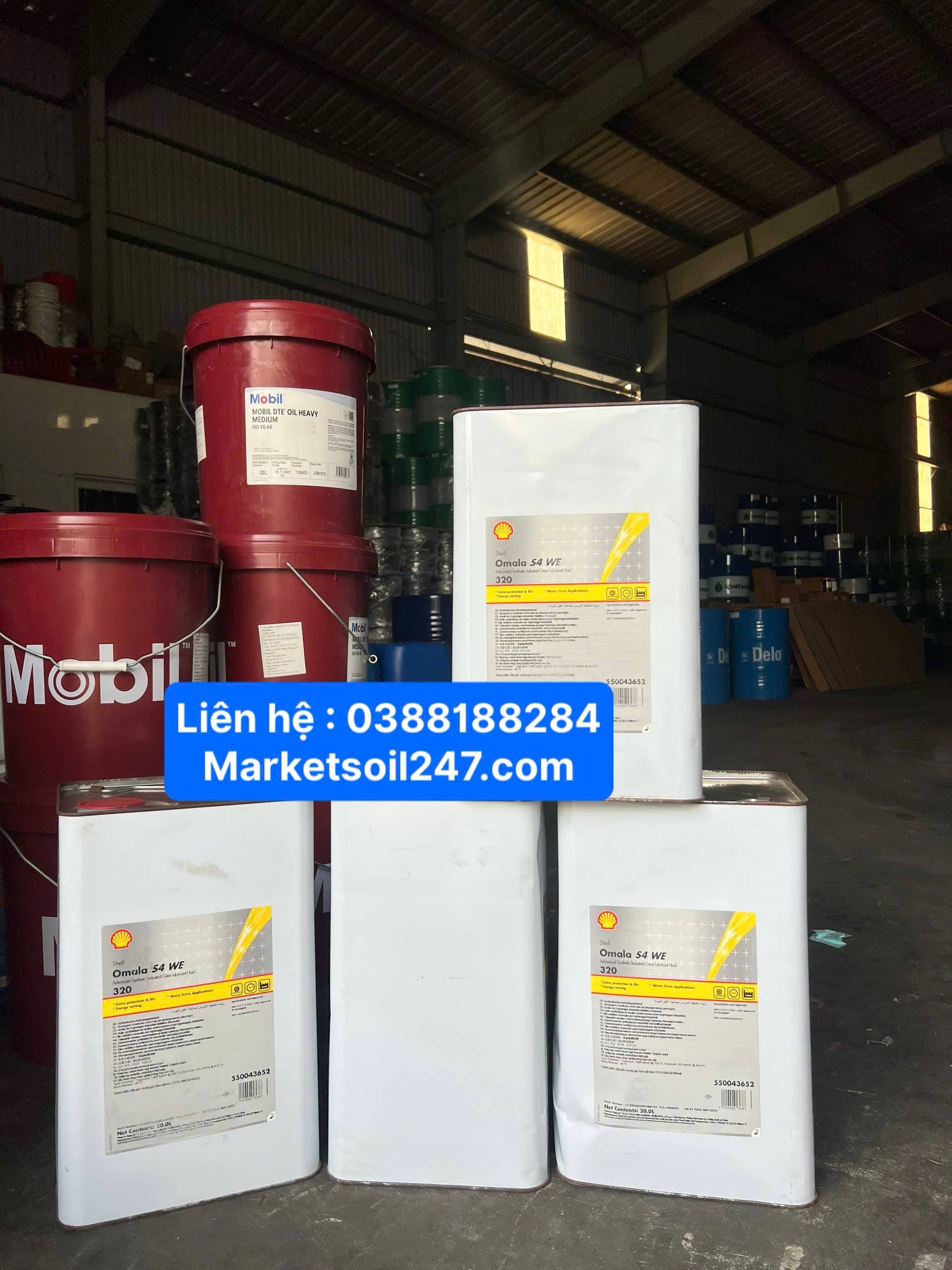 Dầu Bánh Răng Shell Omala S4 WE 320 (Tivela S 320) Dầu Bánh Răng Shell Omala S4 WE 320 (Tivela S 320)