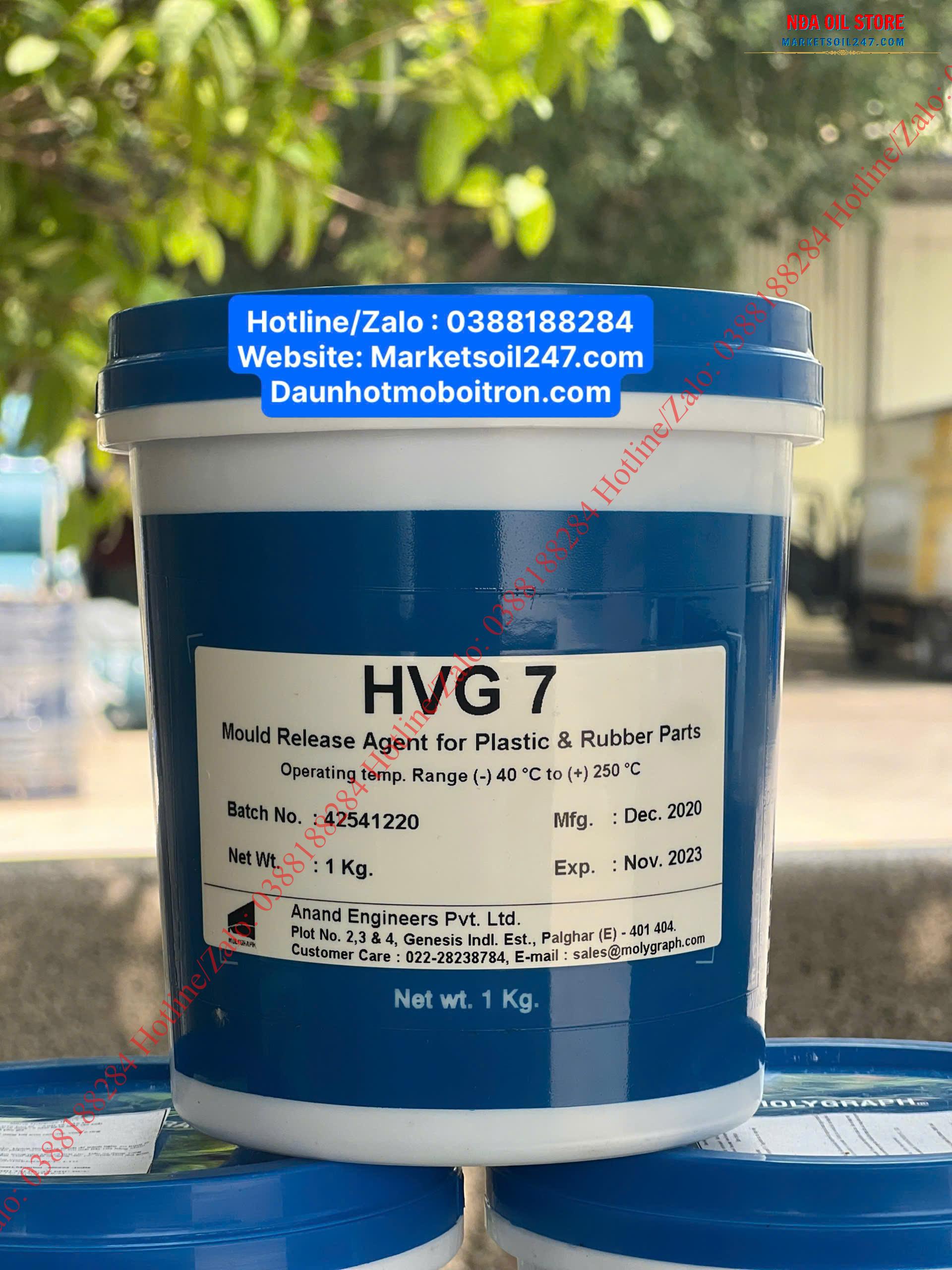 Mỡ Silicone Molygraph HVG 7 Mỡ Silicone Molygraph HVG 7