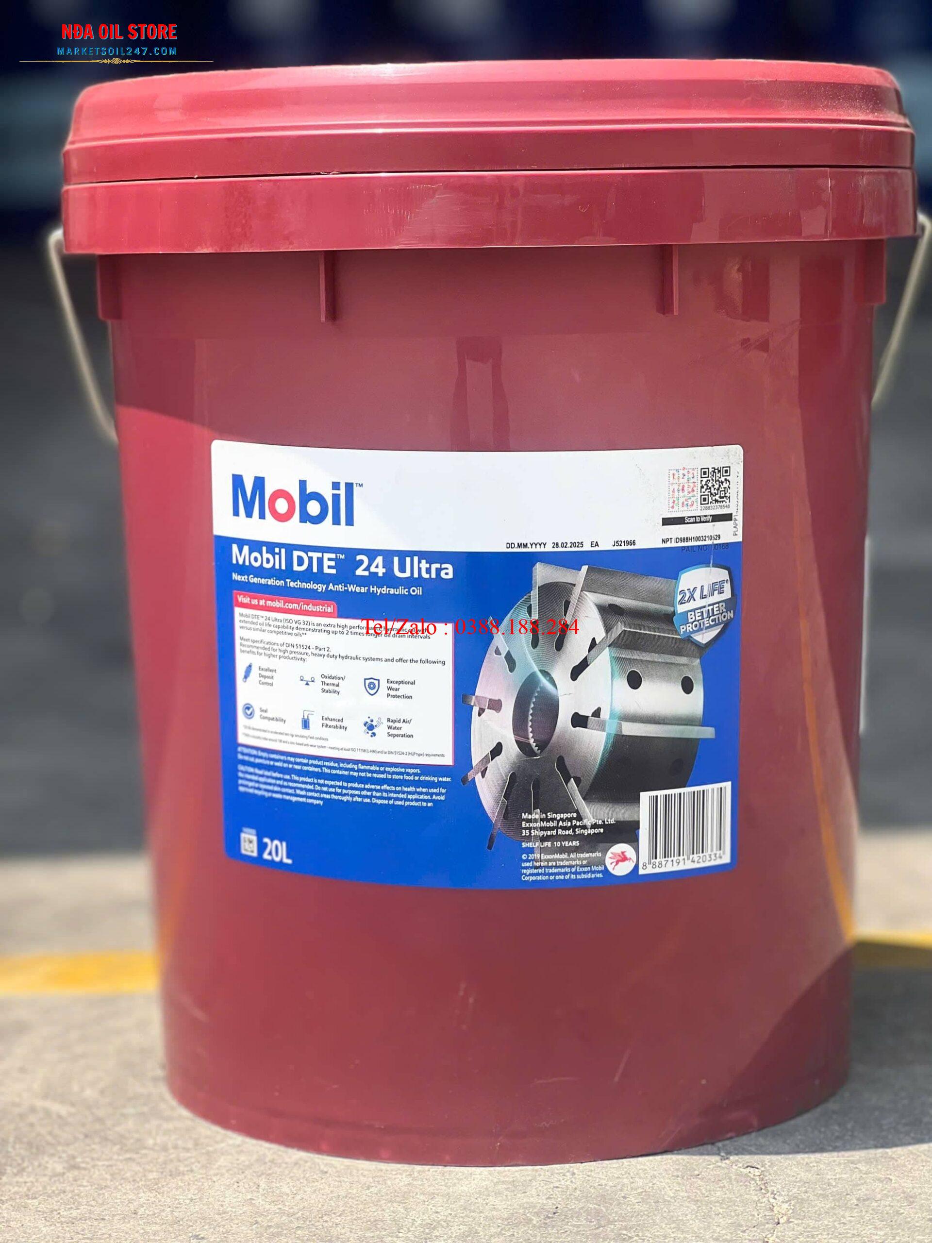Dầu Thuỷ Lực Mobil DTE 24 Ultra Dầu Thuỷ Lực Mobil DTE 24 Ultra