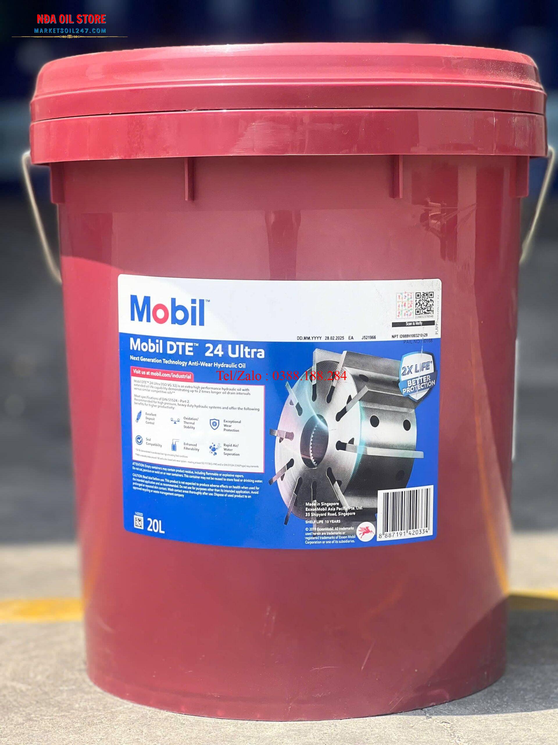 Dầu Thuỷ Lực Mobil DTE 24 Ultra Dầu Thuỷ Lực Mobil DTE 24 Ultra