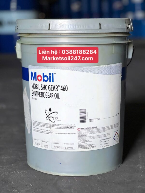 Dầu Bánh Răng Tổng Hợp Mobil SHC Gear 460