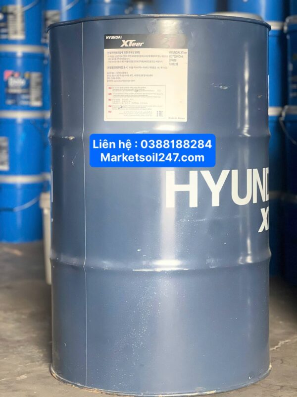 Dầu Động Cơ Hyundai Xteer HD 7000 20W50