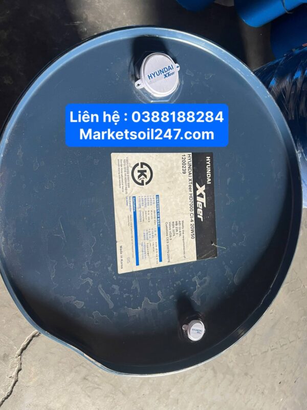 Dầu Động Cơ Hyundai Xteer HD 7000 20W50