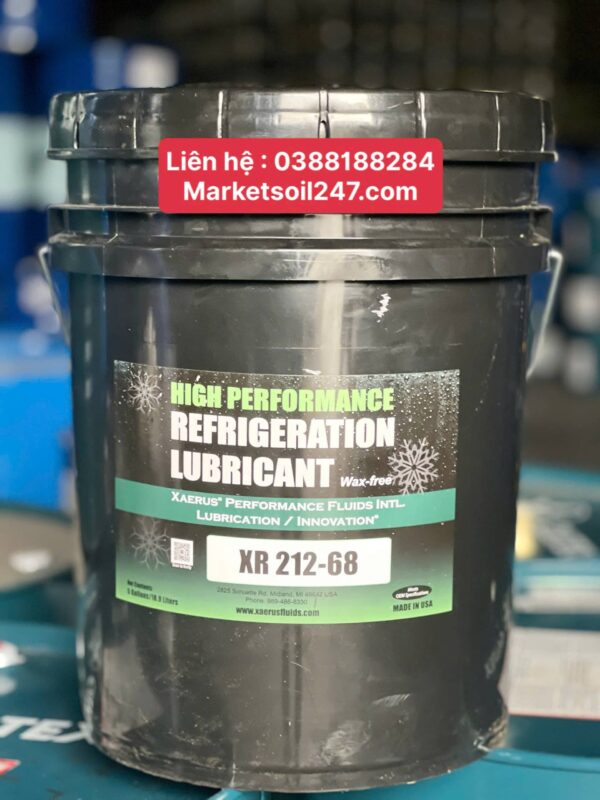 Dầu Máy Nén Lạnh Xaerus XR212-68