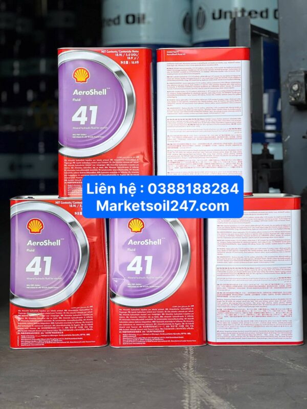 Dầu Thuỷ Lực Hàng Không AeroShell Fluid 41