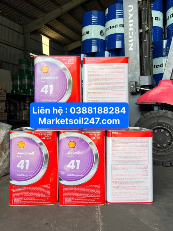 Dầu Thuỷ Lực Hàng Không AeroShell Fluid 41