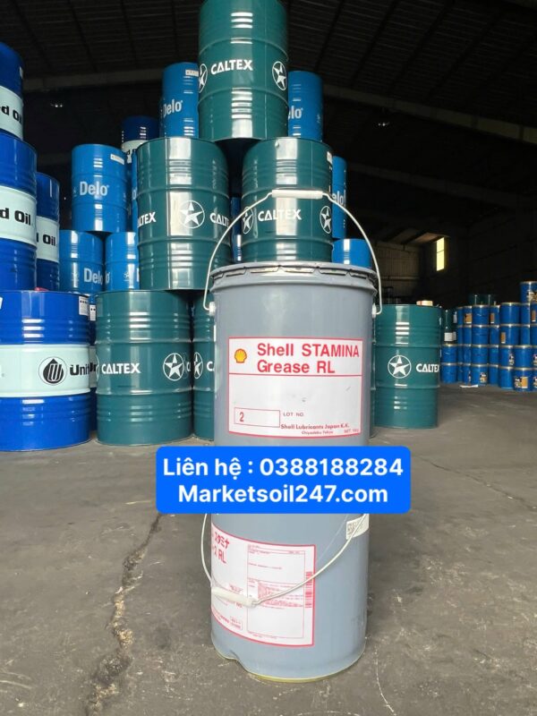 Mỡ bôi trơn Shell Stamina Grease RL 2 8 Mỡ bôi trơn Shell Stamina Grease RL 2 - Shell Gadus S3 T100 2