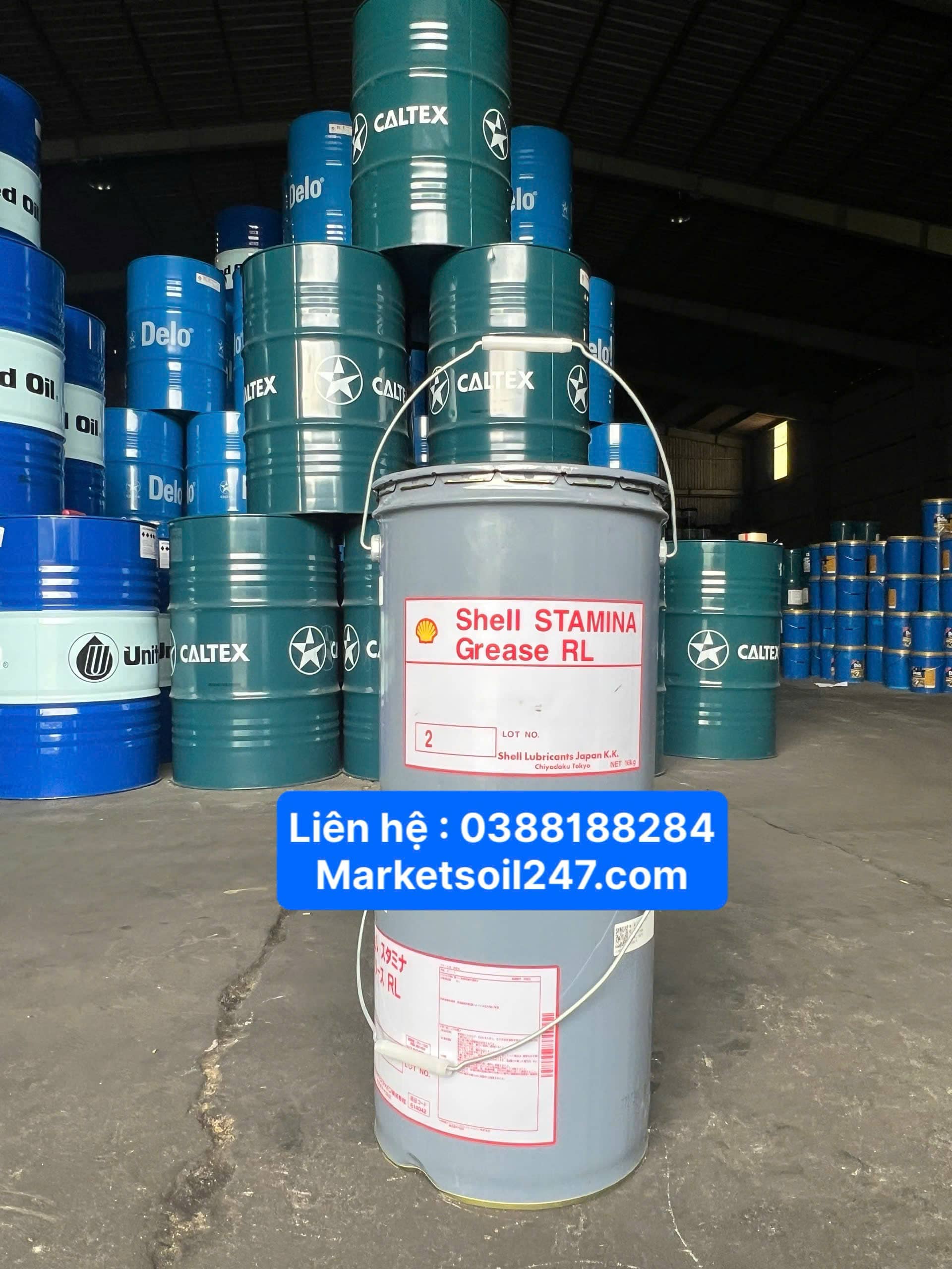 Mỡ bôi trơn Shell Stamina Grease RL 2 - Shell Gadus S3 T100 2 Mỡ bôi trơn Shell Stamina Grease RL 2 - Shell Gadus S3 T100 2
